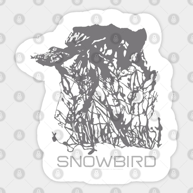 Snowbird Resort 3D Sticker by Mapsynergy